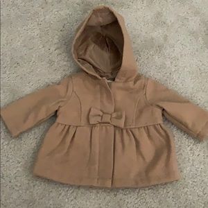 Tan baby coat